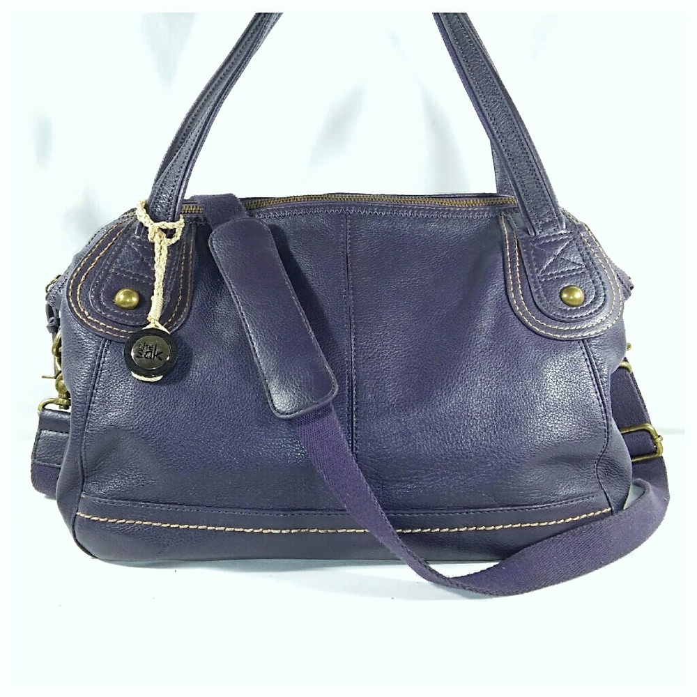 Pebbled Leather Crossbody Bag